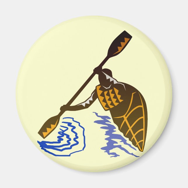 Imã Entusiasmo Kayak (Frente)