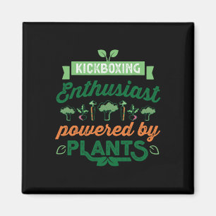 Imã Entusiasta de Kickboxing Energizado por Plantas Pr