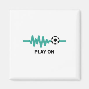 Imã Entusiasta do Ritmo do Futebol Play On