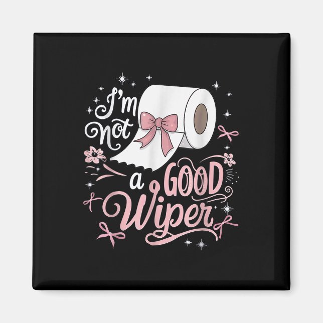 Imã Envergonhar Camisa Engraçada Não Sou Uma Boa Inapr (Frente)