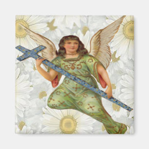 Imã Enviando Mensagem Anjo Magnet