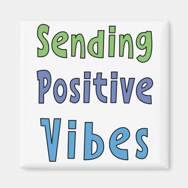 Imã Enviando Vibrações Positivas  (Frente)