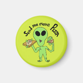 Imã envie-me mais pizza ufo