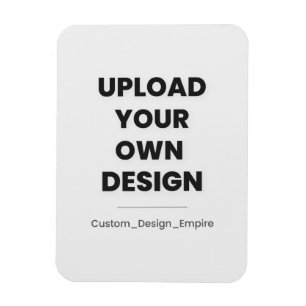 Ímã Envie Seu Próprio Design Aqui Modelo Personaliza
