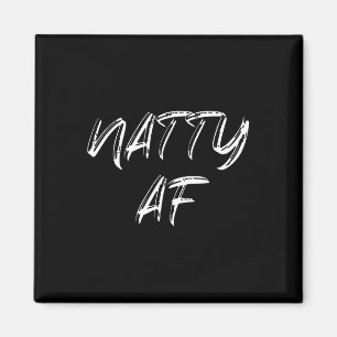Imã Envolvimento Engraçado De Gym 100% Natty Af Bodybu