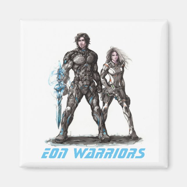 Imã Eon Warriors Magnet (Frente)