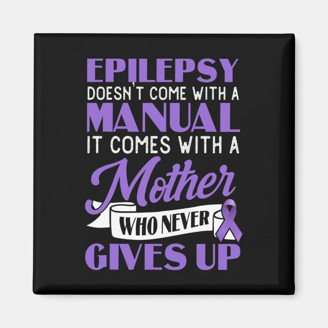 Imã Epilepsia Não Vem Com Manual Consciente da Epileps (Frente)