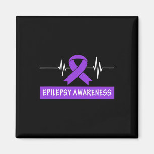 Imã Epilepsia Sensibilização Roxo Batimentos Cardíacos