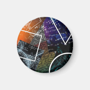 Imã Equação Burst: Magneta de Arte Matemática