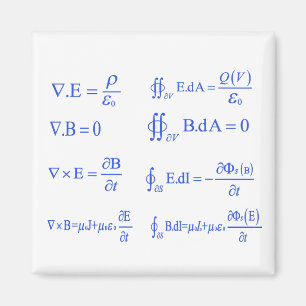 Imã equação de física maxwell
