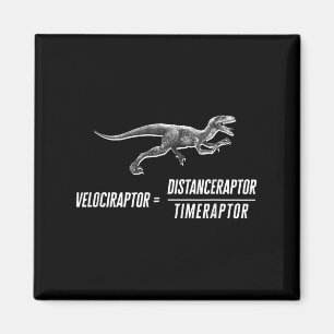 Imã Equação de Velociraptor do Dinossauro do Geek mate