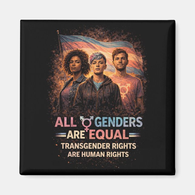 Imã Equal Under Every Flag (Frente)