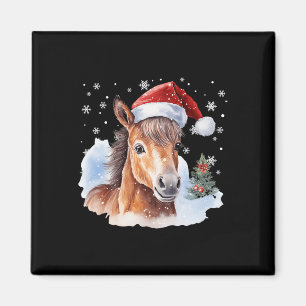 Imã Equestre Equestrian Cavalo Santa Hat Equest
