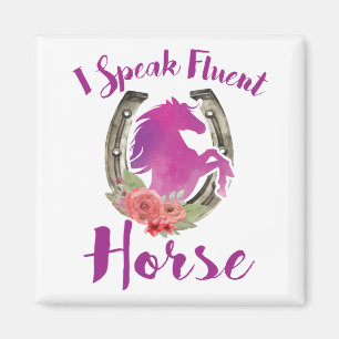 Imã Equestrian Lover Formador I Fala Cavalo Fluente