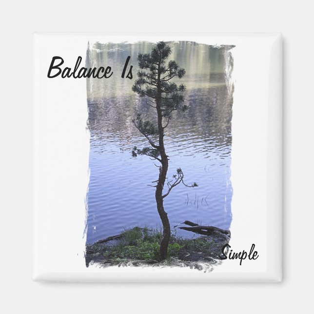 Imã Equilíbrio é simples (Frente)