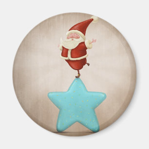 Imã Equilibrist Papai Noel