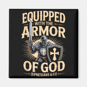 Imã Equipado Com A Armadura De Deus Versículo Da Bíbli