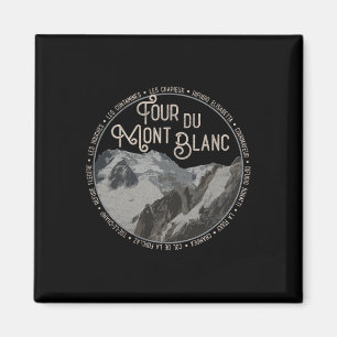 Imã Equipamento Tour Du Mont Blanc Trilha Europeia de