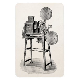 Ímã Equipamento velho da cinematografia da câmera de