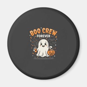 Imã Equipe Boo para Sempre Design de Fantasma de Hallo