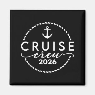 Imã Equipe Cruisin 2026 Cruzeiro Família Amigos Férias