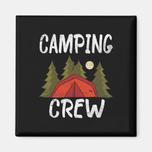 Imã Equipe de Acampamento de 2021 Família Camper Viage