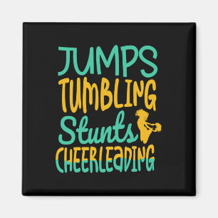 Imã Equipe de acrobacias Jumbs Cheerleading Cheer Chee