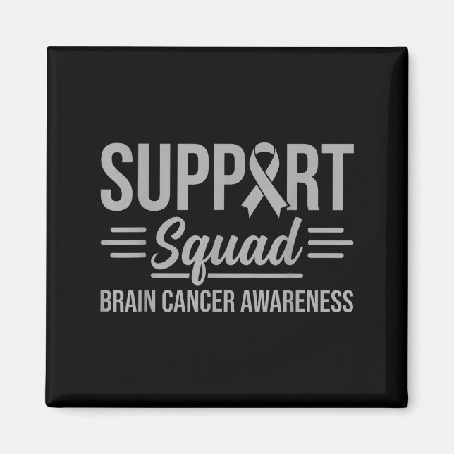 Imã Equipe de apoio consciência de tumor cerebral canc (Frente)