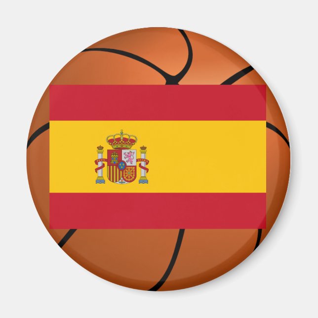 Imã Equipe de basquetebol espanha (Frente)