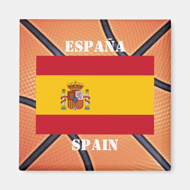 Imã Equipe de basquetebol espanha (Frente)