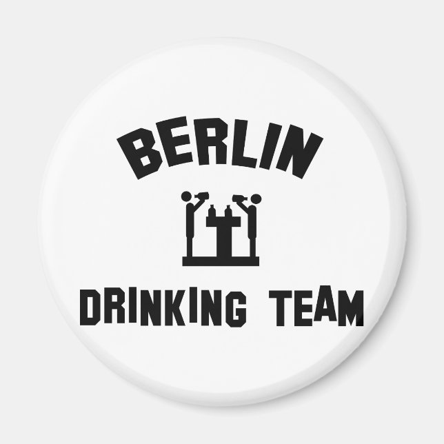 Imã equipe de bebendo de berlin (Frente)