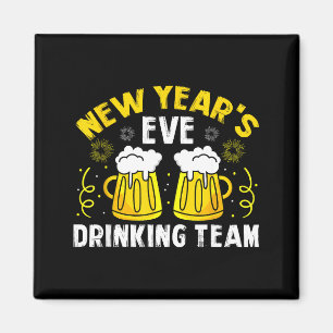 Imã Equipe de Bebidas de Ano Novo, Ano Novo Divertido