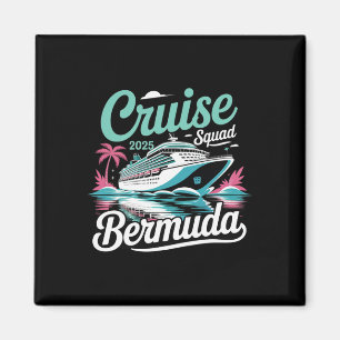 Imã Equipe de Cruzeiro das Bermudas 2025 Férias de Ver