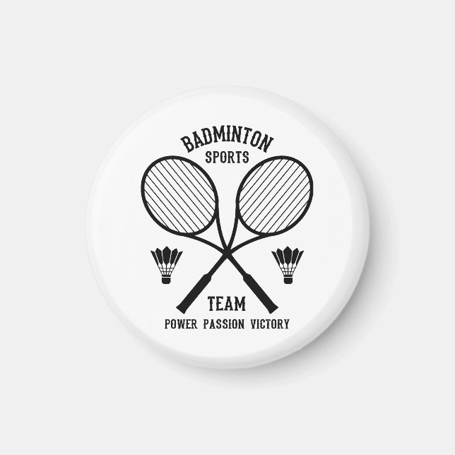 Imã Equipe de Esportes de Badminton (Frente)