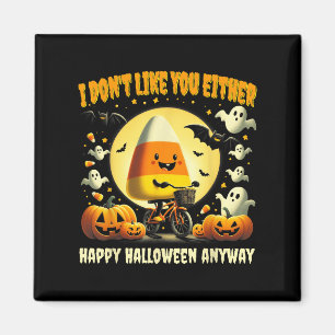 Imã Equipe de fantasias do Halloween Candy Corn Eu não