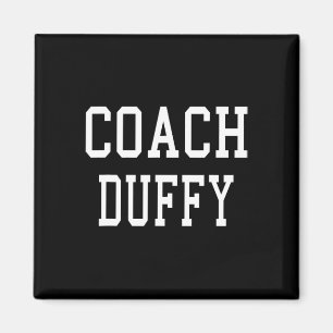 Imã Equipe de futebol de Coach Duffy personalizado Bys
