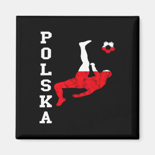 Imã Equipe de Futebol Polska Orgulho Polonês Raízes Po