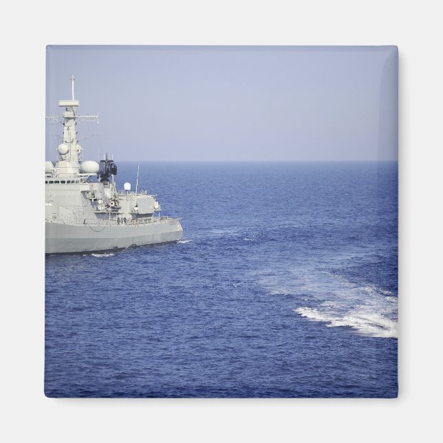 Imã Equipe de marinho portuguesa num barco insuflável (Frente)