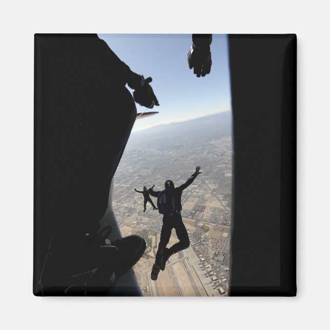 Imã Equipe de Paraquedas da Academia da Força Aérea do (Frente)