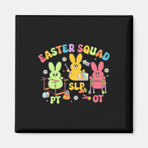 Imã Equipe de Páscoa de Terapia Slp Ot Pt Bunny Físico