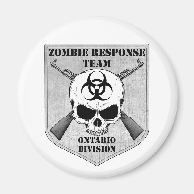 Imã Equipe de Resposta Zombie: Divisão Ontário (Frente)