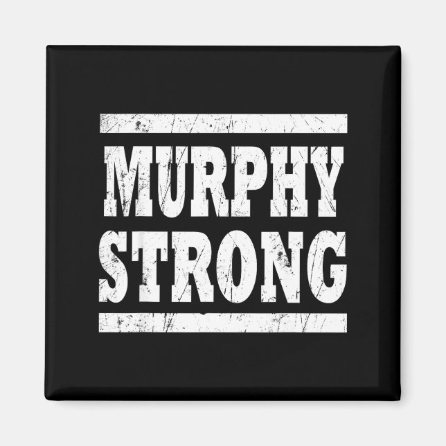Imã Equipe de Reunião Familiar MURPHY Strong Squad Sob (Frente)