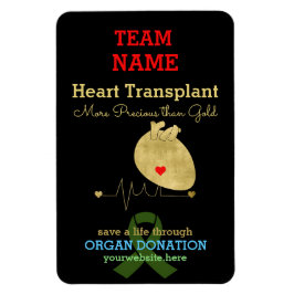Ímã Equipe de Transplante Cardíaco Personalizável