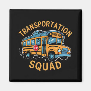 Imã Equipe de Transporte de Motorista de Ônibus Escola