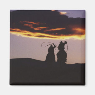 Imã Equipe do Cowboy com Lassoes