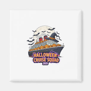 Imã Equipe do Cruzeiro de Halloween 2025 Tripulação de
