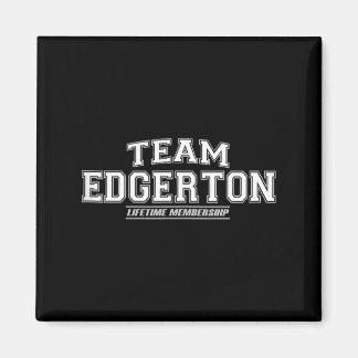 Imã Equipe Edgerton _ Sobrenome da Família Orgulhosa S