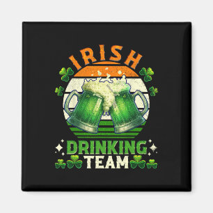 Imã Equipe engraçada de bebida de cerveja irlandesa do