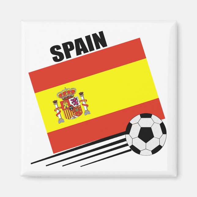 Imã Equipe Espanhola de Futebol (Frente)