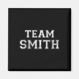 Imã Equipe esportiva familiar engraçada sobrenome smit